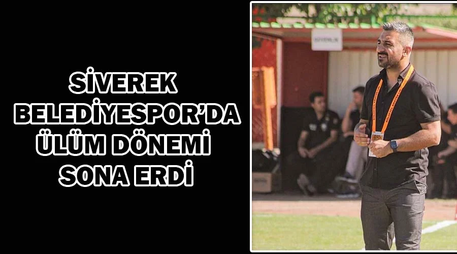 Siverek Belediyespor Ülüm ile yollarını ayırdı