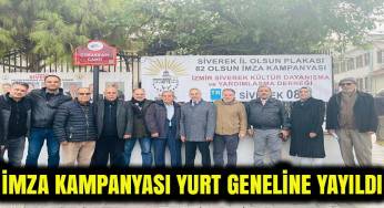 İmza kampanyası Türkiye’ye yayıldı