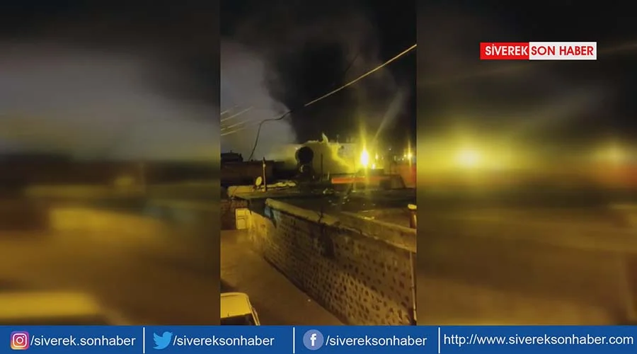 Gece evi yanan aile yardım bekliyor