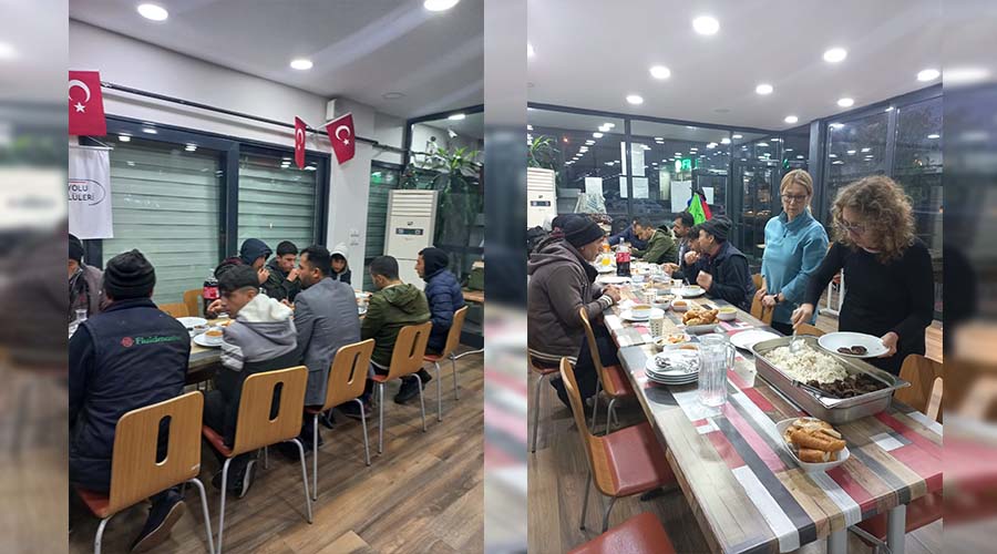 Siverekli geri dönüşüm emekçileri iftarda buluştu