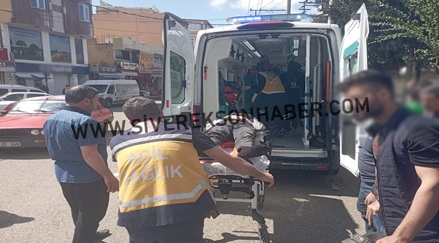 Siverek’te trafik kazası: 1 yaralı