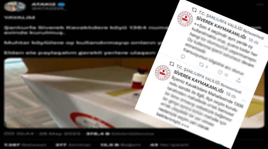 Siverek Kaymakamlığı’ndan ‘Kavaklıdere’ açıklaması