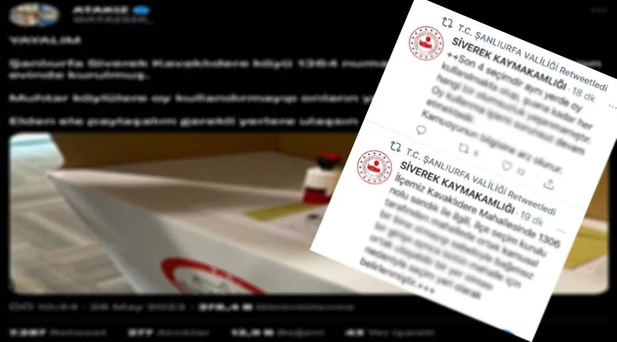 Siverek Kaymakamlığı’ndan ‘Kavaklıdere’ açıklaması
