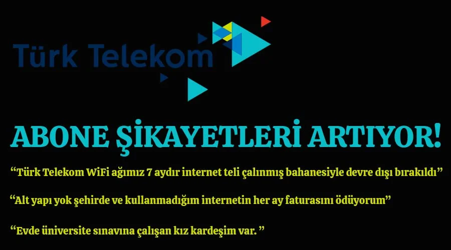 Türk Telekom şikayetlerinde artış yaşanıyor
