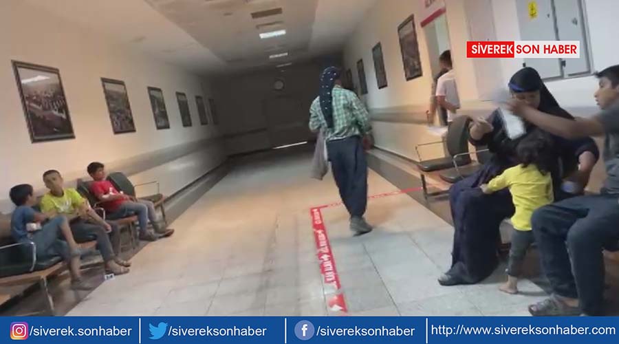 Yedikleri yemekten etkilenen 18 kişi tedavi altına alındı
