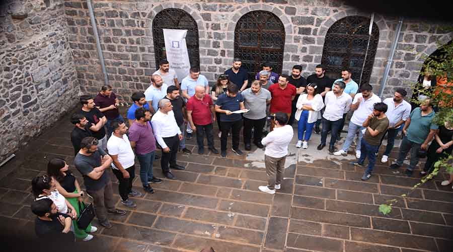 Mimar Lütfü Seray için basın açıklaması