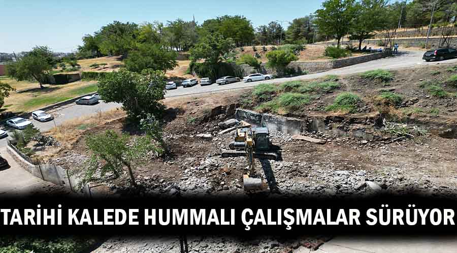 Tarihi Siverek Kalesi gün yüzüne çıkarılıyor