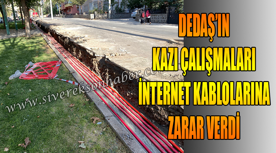 DEDAŞ kazı yaptı günlerce kesinti yaşandı