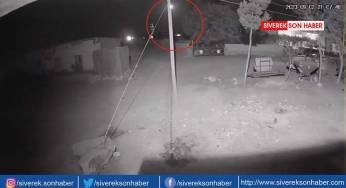 Siverek semalarında parlayan ışık merak uyandırdı