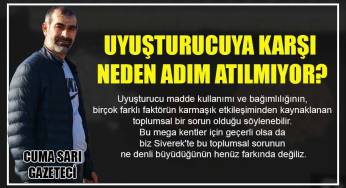 Uyuşturucuya karşı neden adım atılmıyor?