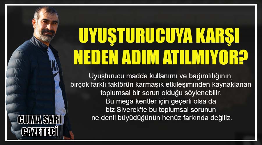 Uyuşturucuya karşı neden adım atılmıyor?