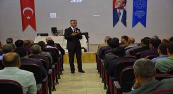 Bakan Yardımcısı Yılmaz, okul müdürleriyle bir araya geldi