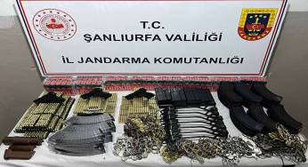 Operasyonda binlerce mermi ele geçirildi