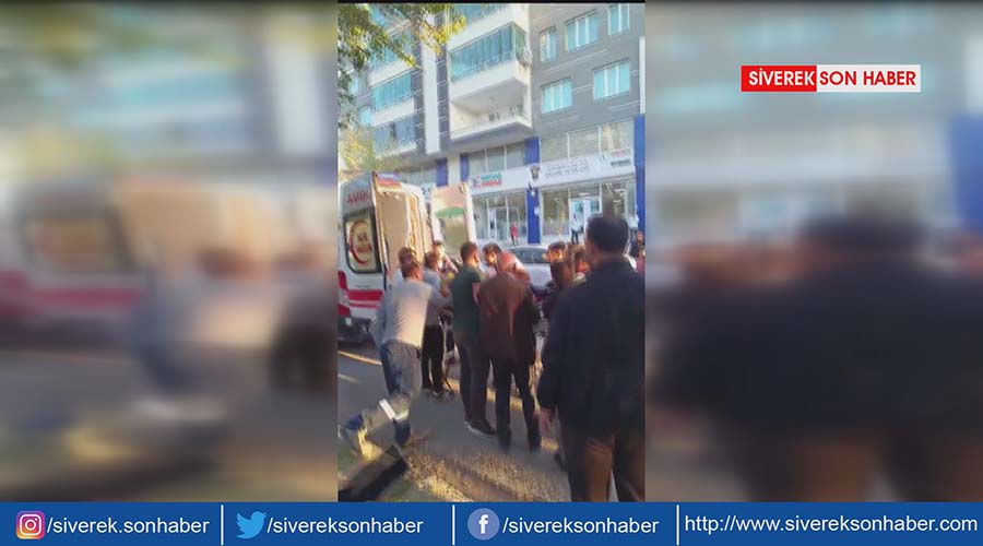 Siverek’te otomobilin çarptığı yaya yaralandı