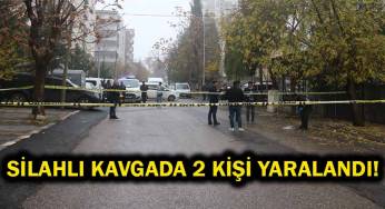 Silahlı kavgada 2 kişi yaralandı