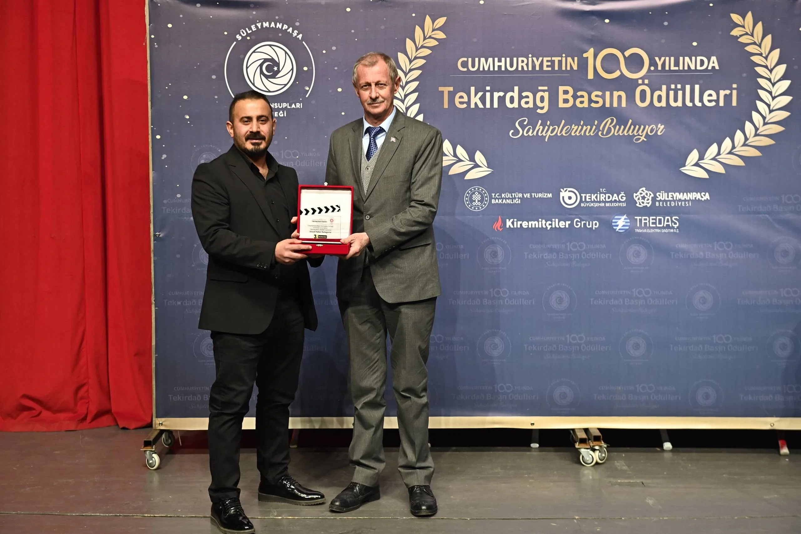 Siverekli muhabir Dağ’a 1’incilik ödülü