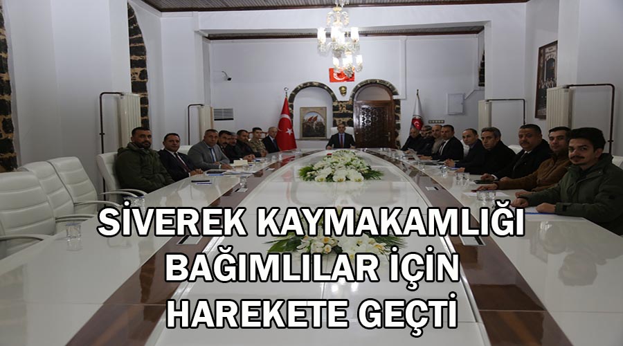 Siverek Kaymakamlığı madde bağımlıları için harekete geçti