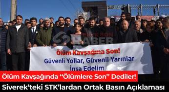 Ölüm yolunda ‘ölümlere son’ dediler!