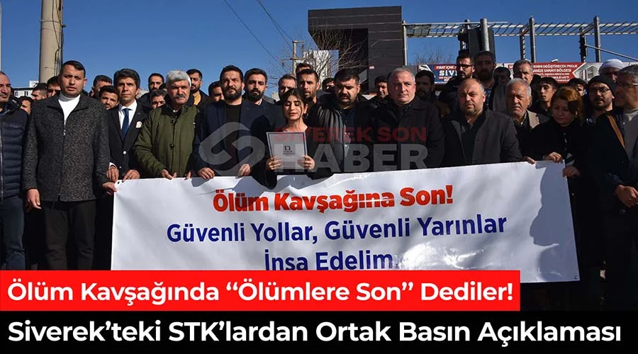 Ölüm yolunda ‘ölümlere son’ dediler!