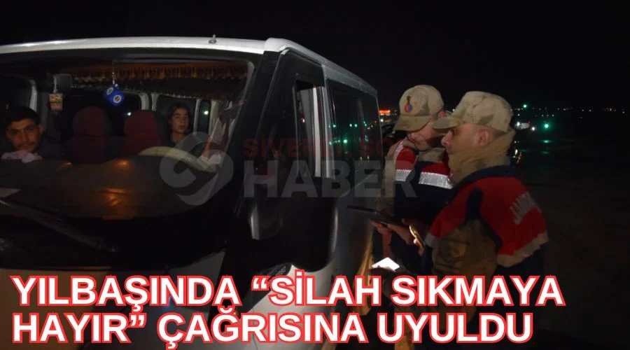 ‘Yılbaşında silah sıkmaya hayır’ çağrısına uyuldu