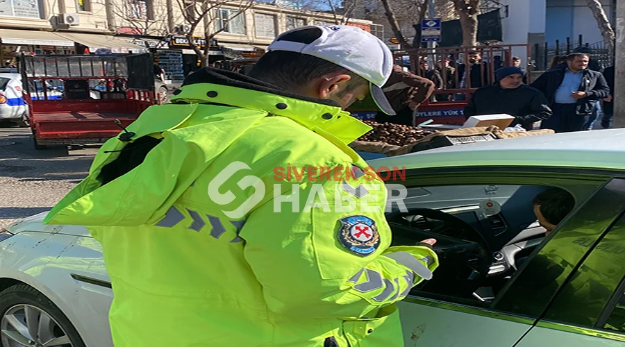 Siverek’te trafik denetimi gerçekleştirildi