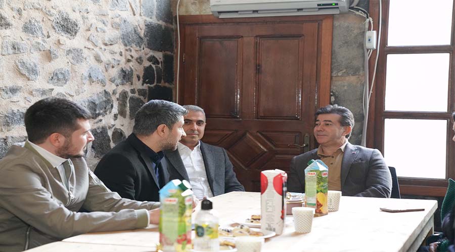 Mimarlar ve Mühendisler Odasını ziyaret eden Bucak’tan Kent Konseyi vurgusu