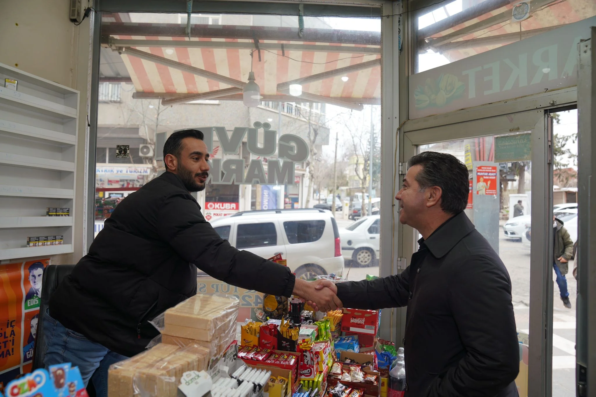 Ali Murat Bucak, esnafları ziyaret etti