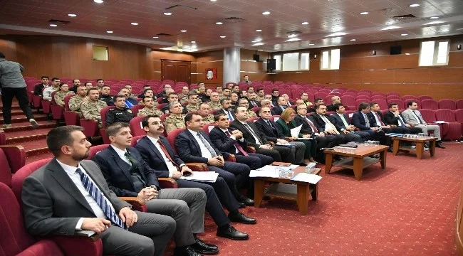 Şanlıurfa’da Seçim Güvenliği Toplantısı yapıldı
