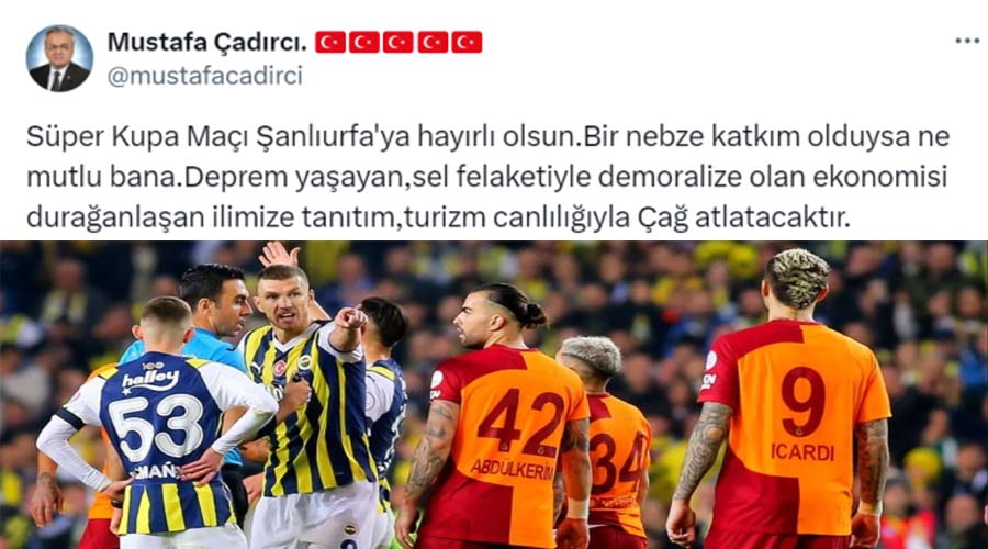 Süper kupa maçı Şanlıurfa’da mı oynanacak?