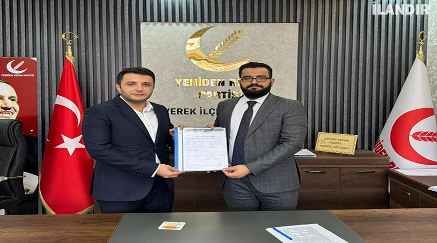 Avukat Mehmet Muhittin Nasanlı YRP’den Meclis üyesi aday adaylığına başvuru yaptı