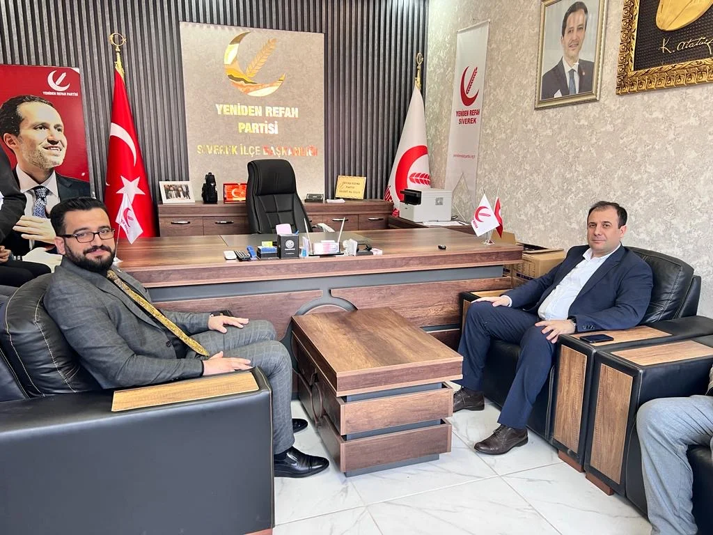 Mustafa Gülpınar Siverek’te bir dizi temaslarda bulundu