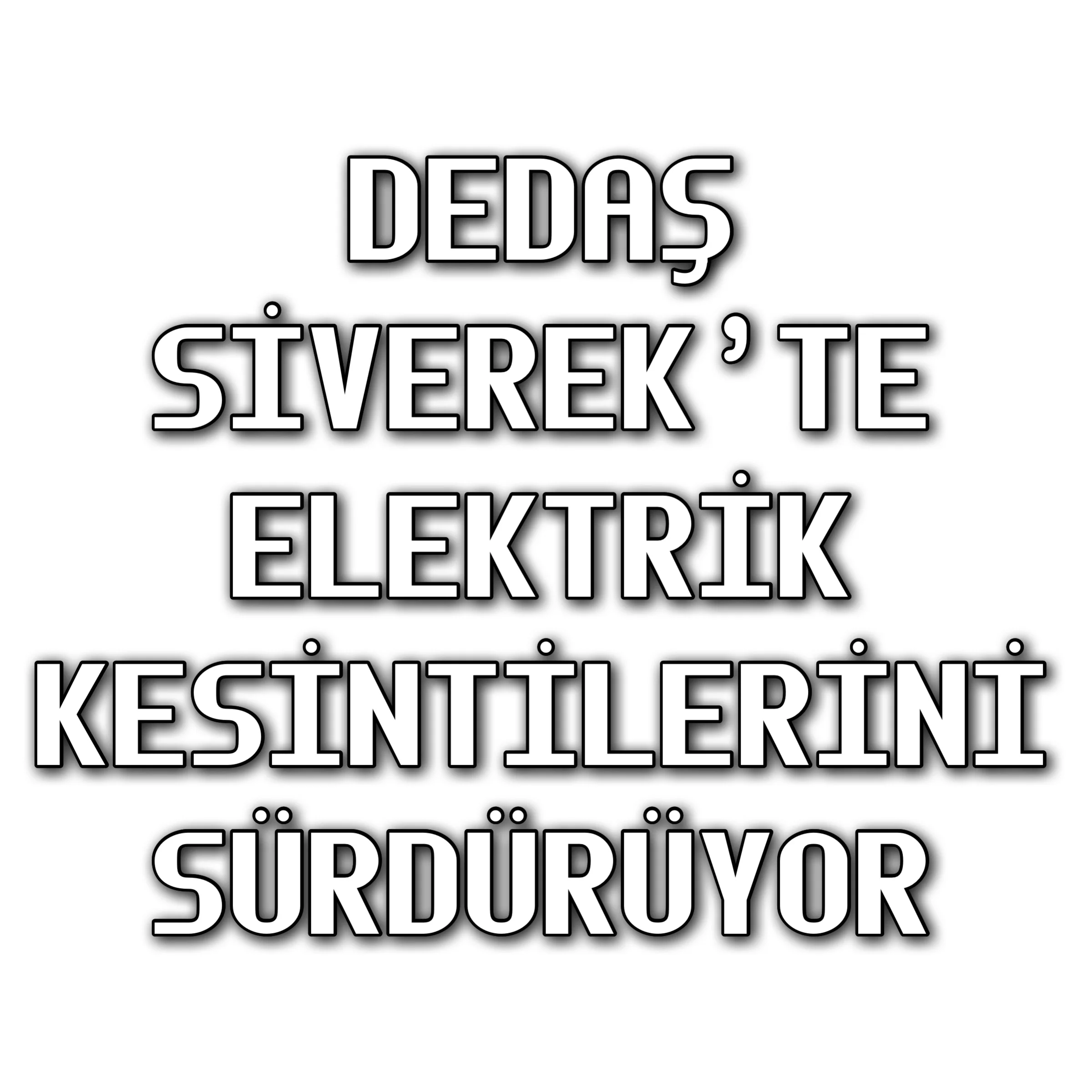 Siverek’te iftar öncesi DEDAŞ mağduriyeti!