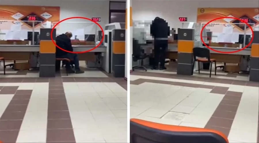 Devlet dairesinde boş kağıt skandalı!