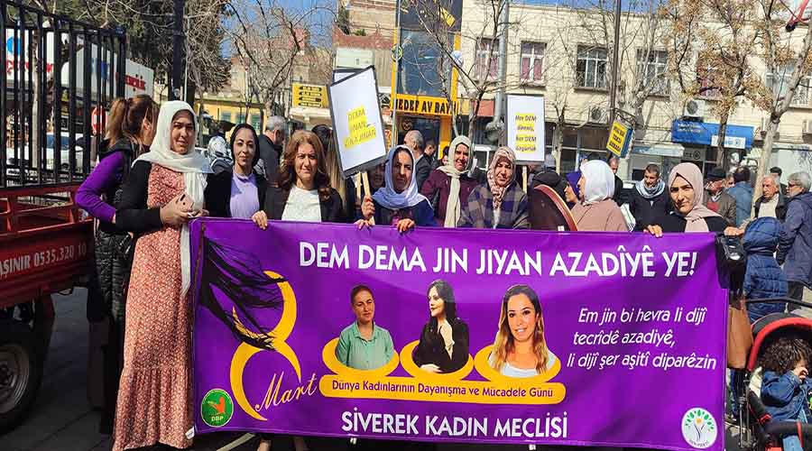 DEM Parti 8 Mart Dünya Kadınlar Günü etkinliği düzenledi