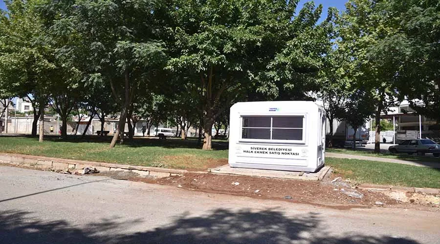 Siverek’te halk ekmek satış noktaları kuruluyor