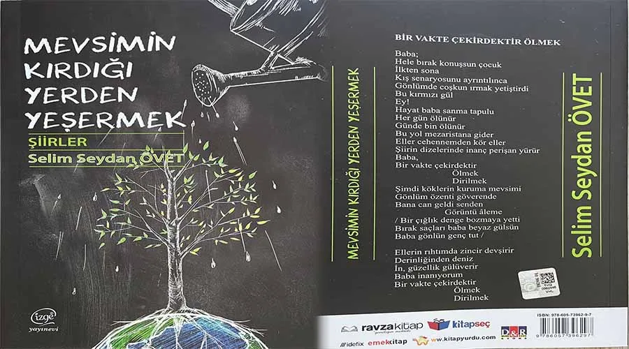 Siverekli Şair Övet’in ilk şiir kitabı raflardaki yerini aldı