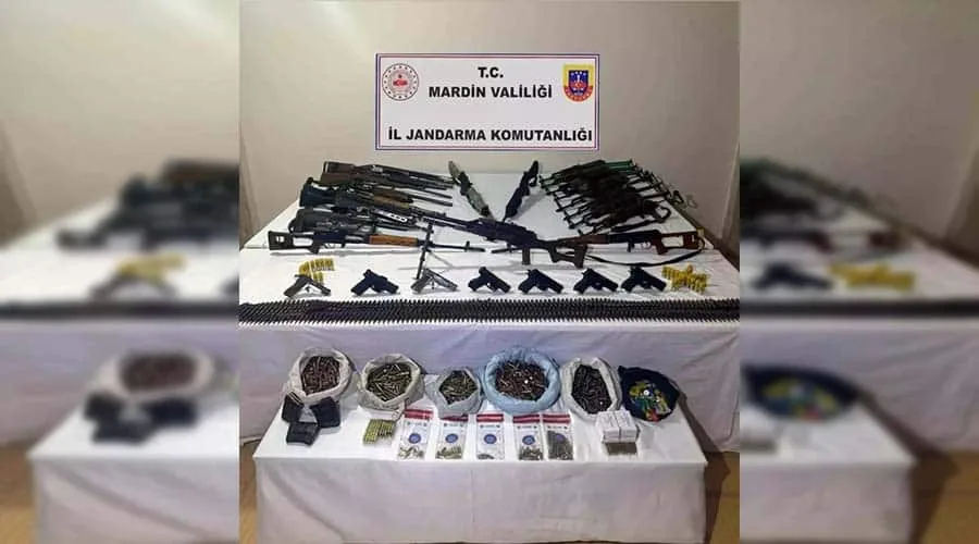 Derik’te silah operasyonunda 10 şüpheli gözaltına alındı