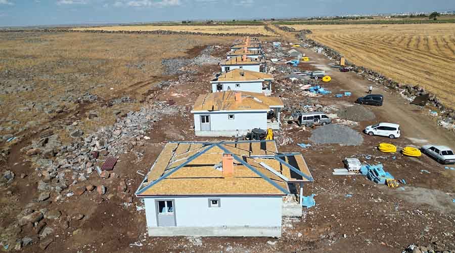 Siverek’te 174 köy konutu yıl sonuna kadar teslim edilecek