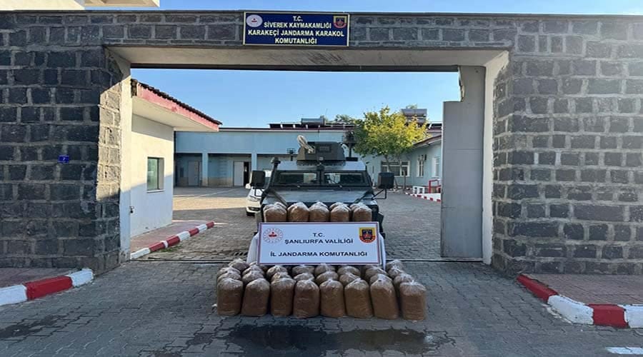 Kaçak tütüne el konuldu