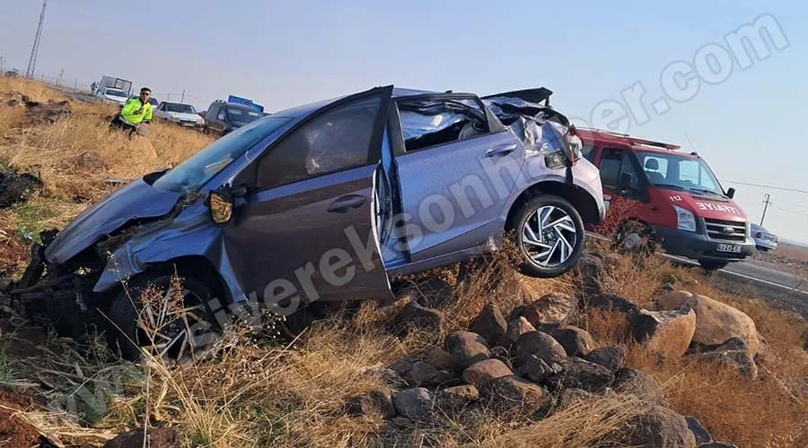 Baba ve bebeği feci kazada can verdi!