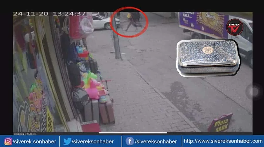 Antika tabakayı gasp edip kiralık araçla kaçtılar