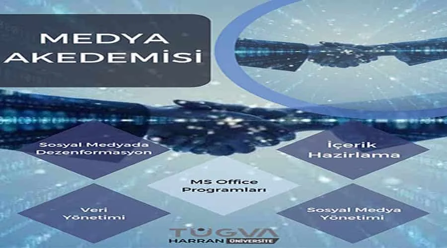 TÜGVA Şanlıurfa’da medya akademisi eğitimi başlıyor