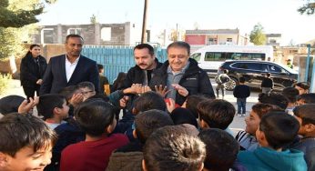 Vali Şıldak, Tepedibi ilk ve ortaokulunu ziyaret etti