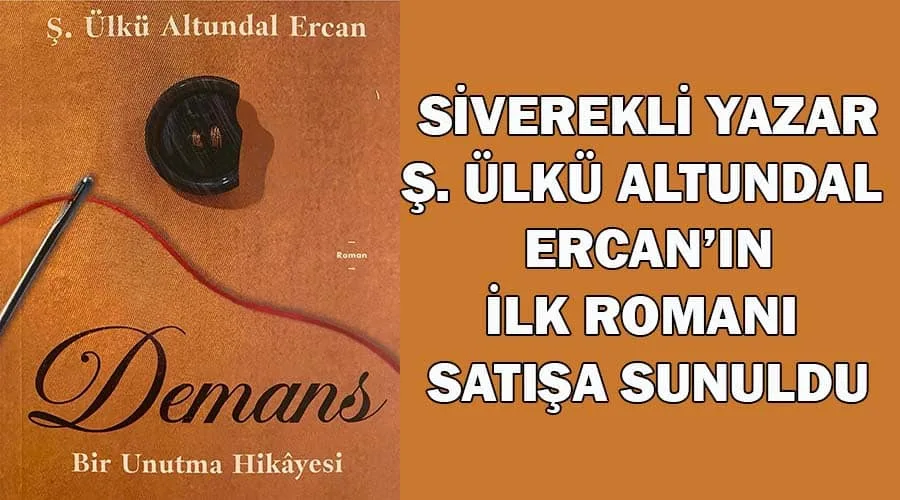 Siverekli kadın yazarın ilk romanı çıktı