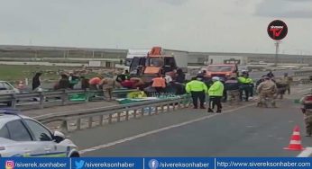 Devrilen tırın sürücüsü hayatını kaybetti!