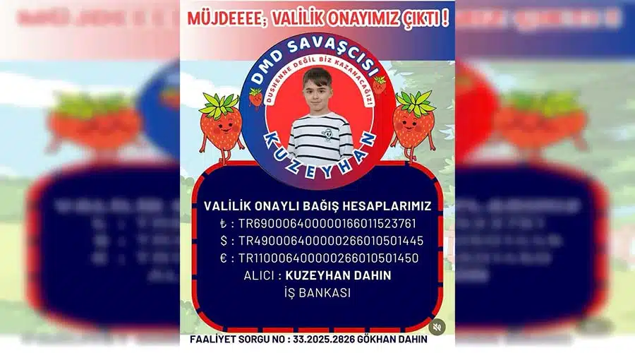 DMD hastası Kuzeyhan için asker halasından yürek burkan çağrı