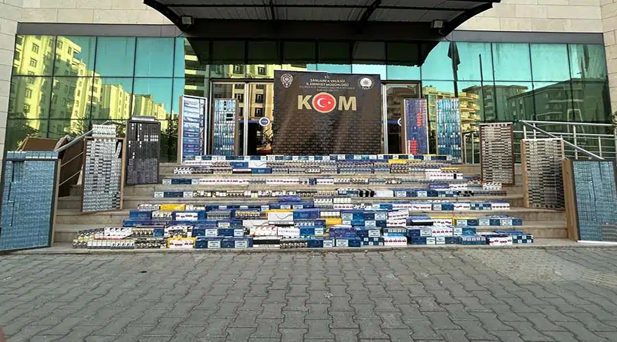 20 bin paket kaçak sigara ele geçirildi