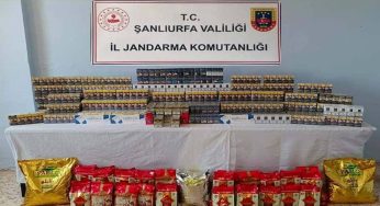 Jandarma 25 ton kaçak çay ele geçirdi