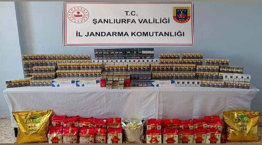 Jandarma 25 ton kaçak çay ele geçirdi