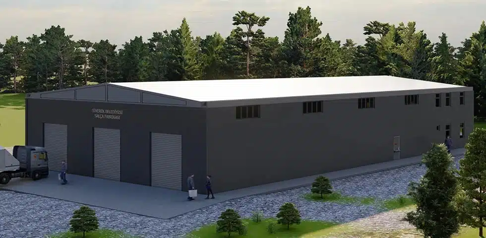 Siverek Belediyesi Salça Fabrikası Kuruyor